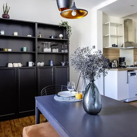 Grand T3 Rue Pietonne Bureau Et Terrasse *